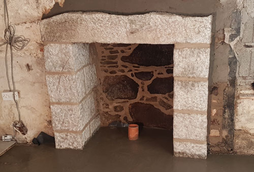 Fireplace re-build